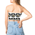 Female Tube Top | All Over Print | Poly-Spandex | Breathable, Wrinkle-Free | Women's | Grunge | Positivity | Motivation | Birthday | Uplifting - back - White - mockup 2