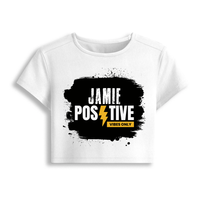 Female Baby Tee | Cropped Fit, Gen Z | 95% Cotton 5% Spandex, DTG | Stretchable, Breathable, Pre-Shrunk | Women | Grunge | Positivity | Motivation