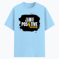 Cotton Stretch T-Shirt (Dtg) | T-Shirts | Him, Her, Unisex | Grunge | Positivity | Motivation | Birthday | Uplifting | Uplifting Positivity - front - Baby Blue - mockup 1