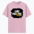 Cotton Stretch T-Shirt (Dtg) | T-Shirts | Him, Her, Unisex | Grunge | Positivity | Motivation | Birthday | Uplifting | Uplifting Positivity - front - Light Baby Pink - mockup 1