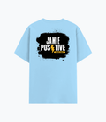 Cotton Stretch T-Shirt (Dtg) | T-Shirts | Him, Her, Unisex | Grunge | Positivity | Motivation | Birthday | Uplifting | Uplifting Positivity - back - Baby Blue - mockup 2