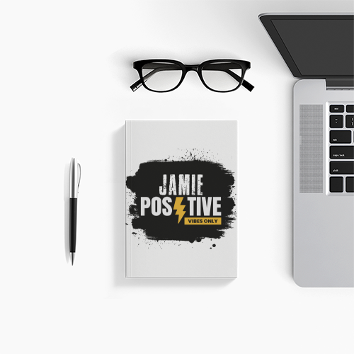 Notebook | A5 | 300 GSM Cover, 70 GSM Pages | 120 Pages, Ruled/Unruled, Soft Binding | Unisex | Grunge | Positivity | Motivation | Birthday