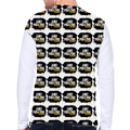 Male Bike Rider T-Shirt | Regular Fit Unisex | 170 GSM Poly Mesh All-Over Print | Lightweight, Fade-Proof, Breathable | Adult | Grunge | Positivity - back - White - mockup 2