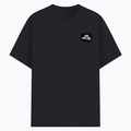 Basic T-Shirt | Unisex XS-2XL | Poly-Cotton Blend | Soft Finish & Durable | Everyday Wear | Grunge | Positivity | Motivation | Birthday | Uplifting - left pocket - Black melange - mockup 3