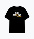 Cotton Stretch T-Shirt | Unisex Fit | 95% Cotton 5% Spandex | Breathable, Stretchable, 240 GSM | Adults | Grunge | Positivity | Motivation | Birthday - back - Black - mockup 2