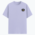 Cotton Stretch T-Shirt | Unisex Fit | 95% Cotton 5% Spandex | Breathable, Stretchable, 240 GSM | Adults | Grunge | Positivity | Motivation | Birthday - left pocket - Lavender - mockup 3