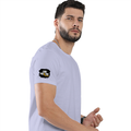 Cotton Stretch T-Shirt | Unisex Fit | 95% Cotton 5% Spandex | Breathable, Stretchable, 240 GSM | Adults | Grunge | Positivity | Motivation | Birthday - right sleeve - Lavender - mockup 6