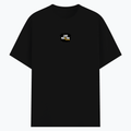 Basic T-Shirt | Unisex Fit, Sizes XS-2XL | 180 GSM Poly-Cotton Blend, DTF Ready | Bio-Wash, Silicon Finish, Durable Stitching | Adults | Grunge - front - Black - mockup 1