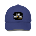 Classic Trucker Cap | Unisex | DTG Print | Breathable Mesh Back | Adjustable Snapback | Grunge | Positivity | Motivation | Birthday | Uplifting - front - Royal Blue - mockup 1