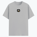 Basic T-Shirt | Unisex Fit, XS-2XL | Poly-Cotton Blend | Soft, Durable Everyday Wear | Unisex | Grunge | Positivity | Motivation | Birthday - front - Grey Melange - mockup 1