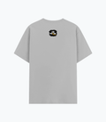 Basic T-Shirt | Unisex Fit, XS-2XL | Poly-Cotton Blend | Soft, Durable Everyday Wear | Unisex | Grunge | Positivity | Motivation | Birthday - back - Grey Melange - mockup 2