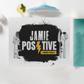 Placemat | Home & Event Dining | 100% Polyester | Durable, Fade-Proof, Soft | Unisex | Grunge | Positivity | Motivation | Birthday | Uplifting - front - White - mockup 1