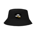 Classic Bucket Hat | Unisex Heavy Cotton | DTG Printed | Sun Protection & Comfort | Men & Women | Grunge | Positivity | Motivation | Birthday - front - Black - mockup 1