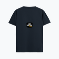 Supima T-Shirt | Unisex Regular Fit | 100% Supima Cotton | Embroidery | Pre-Shrunk, Soft Feel | Adults | Grunge | Positivity | Motivation | Birthday - back - Navy Blue - mockup 2