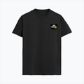 Supima T-Shirt | Unisex Regular Fit | 100% Supima Cotton | Embroidery | Pre-Shrunk, Soft Feel | Adults | Grunge | Positivity | Motivation | Birthday - left pocket - Black - mockup 3
