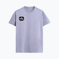 Supima T-Shirt | Unisex Regular Fit | 100% Supima Cotton | Embroidery | Pre-Shrunk, Soft Feel | Adults | Grunge | Positivity | Motivation | Birthday - right pocket - Lavender - mockup 4