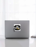 Stickers | Various Sizes (2x2-15x3 in) | 100-Micron Matte Laminated Digital Print | Die-Cut Indoor/Outdoor | Unisex | Grunge | Positivity | Motivation - front_4x4 - 4x4 - mockup 4