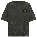 Acid Wash Oversized Tee | Unisex Adult | 100% Super-Combed Cotton | Embroidery | Relaxed Fit | Grunge | Positivity | Motivation | Birthday | Uplifting - right pocket - Olive Green - mockup 4
