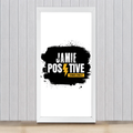 Framed Poster | Multiple Sizes | 300 GSM Art Paper | Laminated, Fade-Proof, 1-inch Frame | Unisex Home Decor | Grunge | Positivity | Motivation - front_12x24In - 12x24In - mockup 8