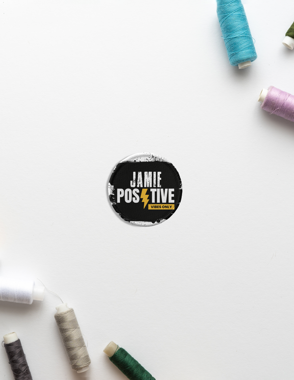 Embroidery Patches | Versatile Iron-On | Premium Madeira Threads | Durable & Expressive | Unisex | Grunge | Positivity | Motivation | Birthday