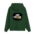 Oversized Hoodie | Unisex Relaxed Fit | 400 GSM Cotton Blend | DTG Printed | Drop Shoulder, Pre-Shrunk | Adults | Grunge | Positivity | Motivation - back - Bottle Green - mockup 2