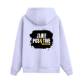 Oversized Hoodie | Unisex Relaxed Fit | 400 GSM Cotton Blend | DTG Printed | Drop Shoulder, Pre-Shrunk | Adults | Grunge | Positivity | Motivation - back - Lavender - mockup 2