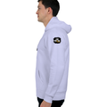 Oversized Hoodie | Unisex Relaxed Fit | 400 GSM Cotton Blend | DTG Printed | Drop Shoulder, Pre-Shrunk | Adults | Grunge | Positivity | Motivation - left sleeve - Lavender - mockup 5