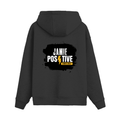 Zip Hoodie | Unisex Adult | 90% Cotton 10% Polyester DTF | Full Zipper & Pouch Pocket | Grunge | Positivity | Motivation | Birthday | Uplifting - back - Black - mockup 1