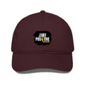 Classic Baseball Cap | Universal Fit | Drill Cotton | Sun Protection, Breathable | Unisex | Grunge | Positivity | Motivation | Birthday | Uplifting - front - Maroon - mockup 1