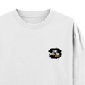 Oversized Standard T-Shirt | Unisex Relaxed Fit | 100% Super Combed Cotton DTG | Soft, Breathable & Durable | Adult | Grunge | Positivity | Motivation - right pocket - White - mockup 4