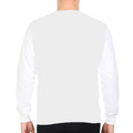 AOP Sweatshirt | Kids' Regular Fit | Polyester Fleece | Soft, Durable, Water Resistant | Unisex | Grunge | Positivity | Motivation | Birthday - back - White - mockup 2