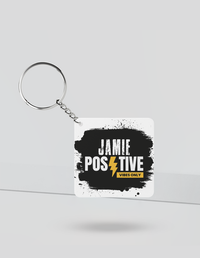 Keychain | Rectangle, Square, Slim Options | Acrylic UV Printed | Fade-Proof, Glossy Finish | Unisex | Grunge | Positivity | Motivation | Birthday