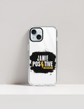 iPhone Glass Case | For iPhone Users | Tempered Glass Back & TPU Sides | Durable Protection & Fade-Proof Print | Unisex | Grunge | Positivity - front_15 - 15 - mockup 8