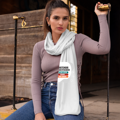 Personalized Typography AOP Stole All Over Printing for Friend - Birthday Gift