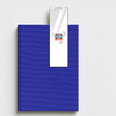 Personalized Typography Bookmark Printing Classic for Friend - Birthday Gift