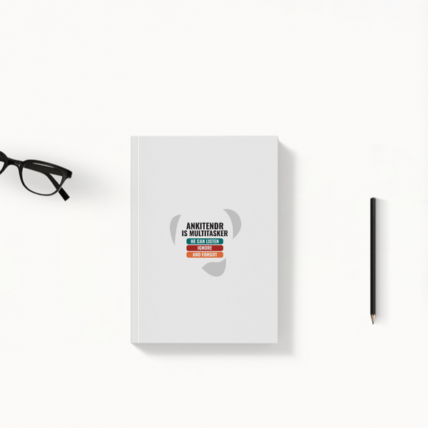 Personalized Typography Daily Planner Printing for Friend - Birthday Gift