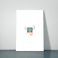 Personalized Typography Poster for Friend - Birthday Gift - Metal Posters Printing 11.7x15.7 Inch 1860