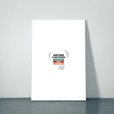 Personalized Typography Poster for Friend - Birthday Gift - Metal Posters Printing 11.7x15.7 Inch 1860