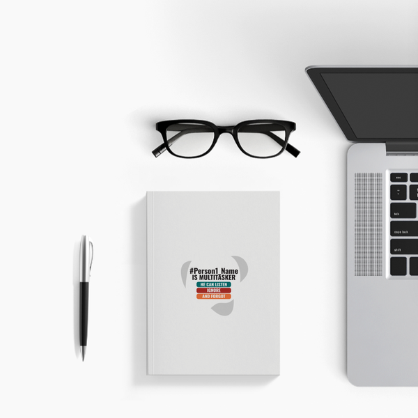 Custom Graphic Notebook for Friends - Everyday Gift