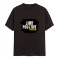 Classic Crew T-Shirt | Men's Regular Fit | 180 GSM Bio-Washed Cotton | DTG Print Ready | Double-Stitched & Ribbed Neck | Personalized | DTG | Bold | Positivity | Self-belief | Everyday | Motivational - front - Coffee Brown - mockup 1