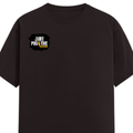 Classic Crew T-Shirt | Men's Regular Fit | 180 GSM Bio-Washed Cotton | DTG Print Ready | Double-Stitched & Ribbed Neck | Personalized | DTG | Bold | Positivity | Self-belief | Everyday | Motivational - right pocket - Coffee Brown - mockup 4