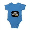 Rompers | Regular Fit Baby & Toddler | Bio-Washed Cotton | Double Stitched, Pre-Shrunk | Unisex | Personalized | DTG | Bold | Positivity | Self-belief | Everyday | Motivational - front - Orchid Blue - mockup 1