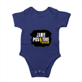 Rompers | Regular Fit Baby & Toddler | Bio-Washed Cotton | Double Stitched, Pre-Shrunk | Unisex | Personalized | DTG | Bold | Positivity | Self-belief | Everyday | Motivational - front - Royal Blue - mockup 1