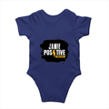 Rompers | Regular Fit Baby & Toddler | Bio-Washed Cotton | Double Stitched, Pre-Shrunk | Unisex | Personalized | DTG | Bold | Positivity | Self-belief | Everyday | Motivational - back - Royal Blue - mockup 2