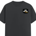 Men's Classic Crew T-Shirt | Regular Fit | 180 GSM Bio-Washed Cotton | DTF Print Ready | Pre-Shrunk, Durable | Personalized | DTF | Bold | Positivity | Self-belief | Everyday | Motivational - left pocket - Steel Grey - mockup 3