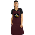 Apron | Onesize Unisex Adult | Cotton DTG Printed | Pockets & Adjustable Straps | Personalized | DTG | Bold | Positivity | Self-belief | Everyday | Motivational - front - Maroon - mockup 1