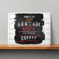 MDF Wooden Puzzles | 6x8 Inch | 30 Pieces | Durable MDF | Glossy Finish | Sublimation Print | Lightweight | Waterproof | Fade-Proof | Unisex | Personalized | Grunge | Coffee | Pop Culture (Bollywood) | Everyday | Playful | Uri: The Surgical Strike - front - White - mockup 1