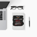 Notebook | A5 | 300 GSM Cover, 70 GSM Pages | 120 Pages, Ruled/Unruled, Soft Binding | Unisex | Personalized | Grunge | Coffee | Pop Culture (Bollywood) | Everyday | Playful | Uri: The Surgical Strike - back - White - mockup 2
