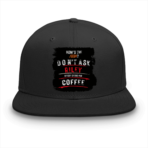 Classic Snapback Cap | Adjustable One-Size | Heavy Cotton DTG Printed | Flat Brim Structured | Unisex Adults | Personalized | DTG | Grunge | Coffee | Pop Culture (Bollywood) | Everyday | Playful | Uri: The Surgical Strike - front - Black - mockup 1