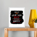 Framed Poster | Multiple Sizes | 300 GSM Art Paper | Laminated, Fade-Proof, 1-inch Frame | Unisex Home Decor | Personalized | DTG | Grunge | Coffee | Pop Culture (Bollywood) | Everyday | Playful | Uri: The Surgical Strike - front_8x10In - 8x10In - mockup 2
